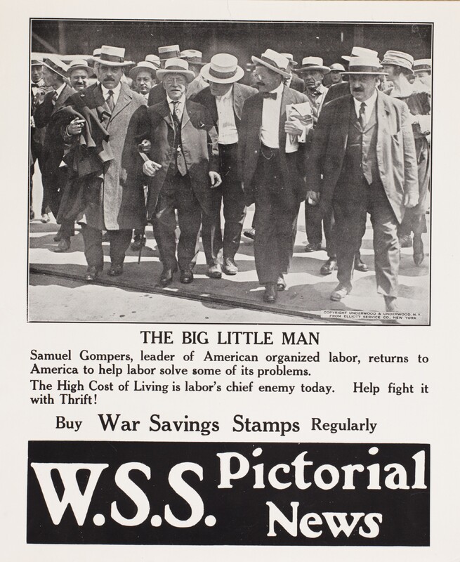 W.S.S. Pictorial News -- The Big Little Man -- Buy War Savings Stamps Regularly