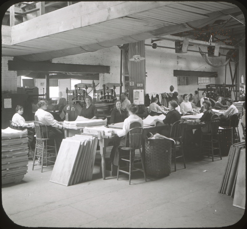Papermaking. Plater Machine