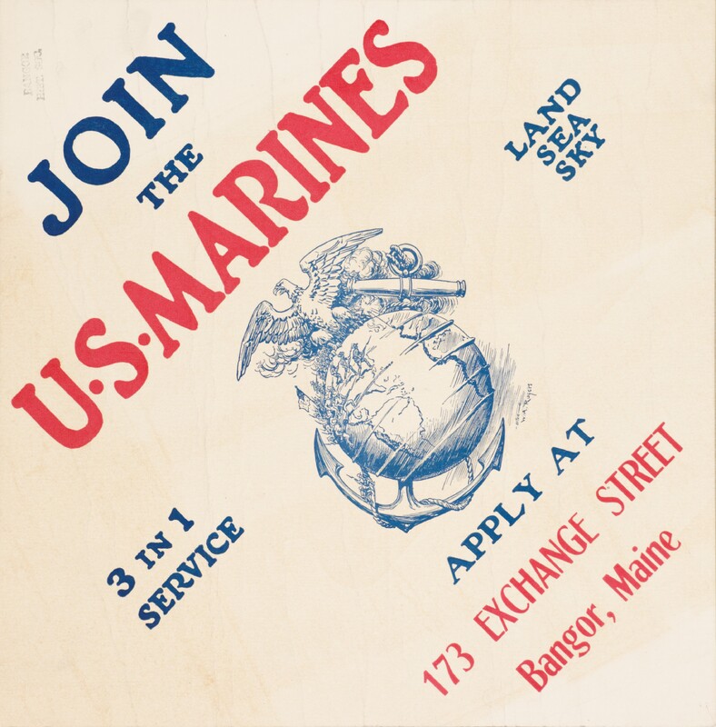 Join the U.S. Marines -- Apply at 173 Exchange Street, Bangor, Maine