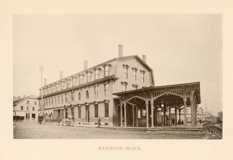 Railroad Block, Bangor