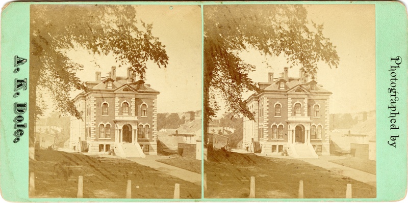 Penobscot County Jail, Bangor, circa 1875