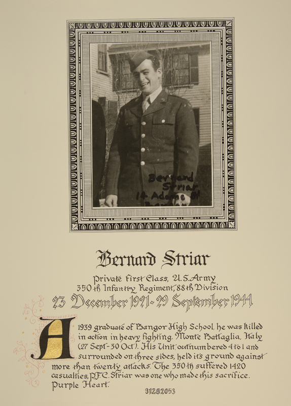 Striar, Bernard