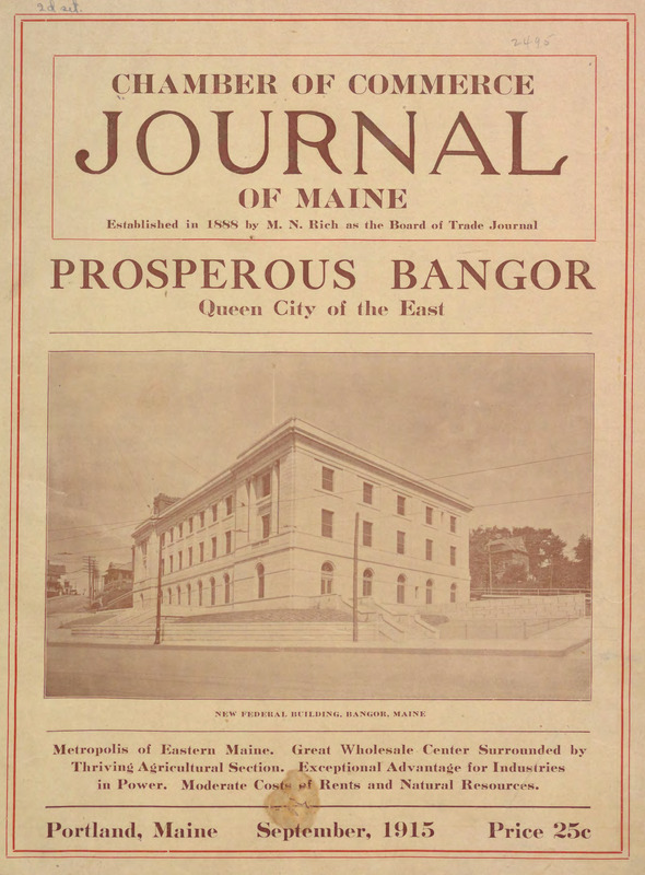 Prosperous Bangor, Queen City of the East