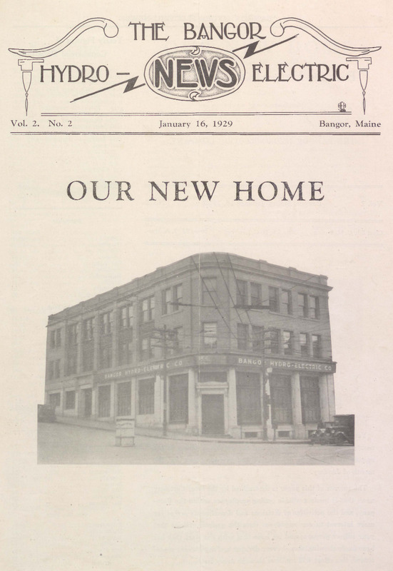 Bangor Hydro-Electric News, January 1929