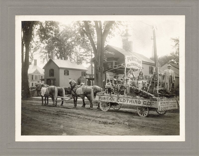 The Puritan Clothing Co. Parade Float