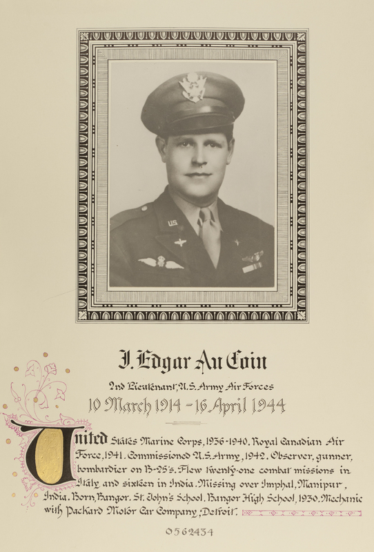 Au Coin, J. Edgar