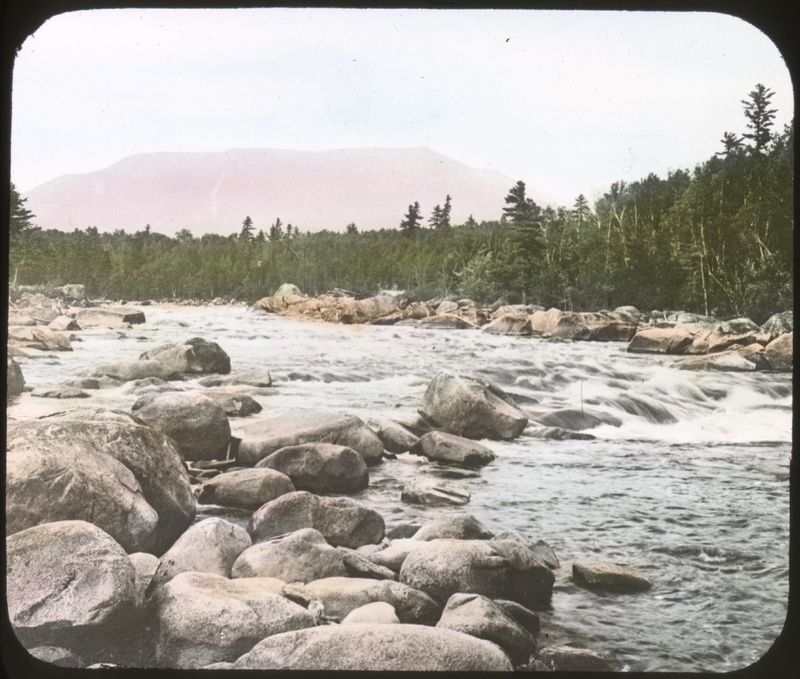 Mt. Katahdin From the West Branch