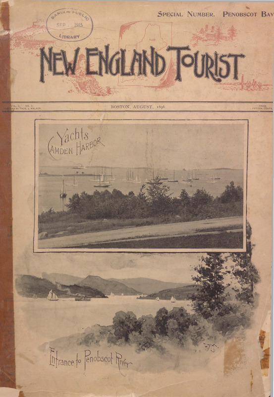 New England Tourist, August 1896