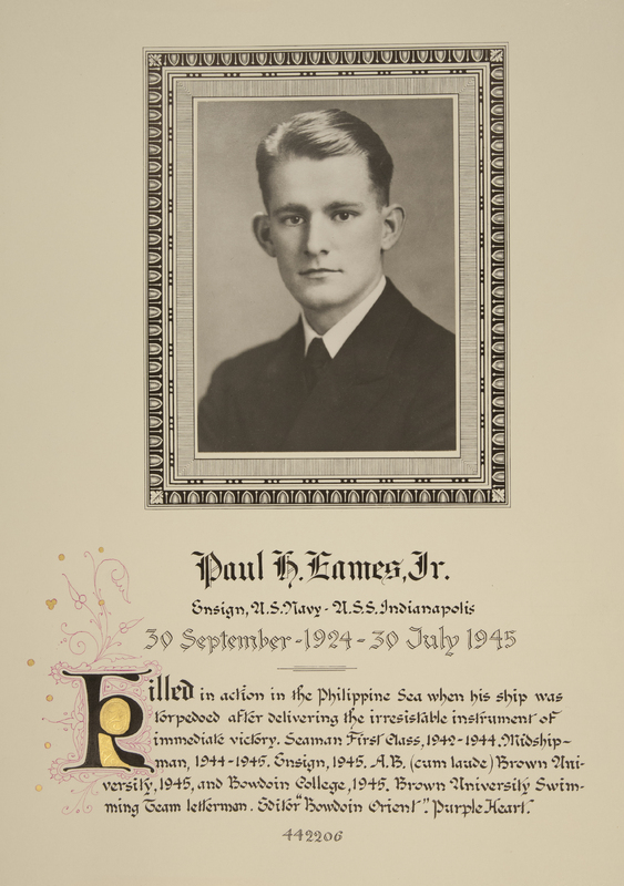 Eames, Paul H.  Jr.