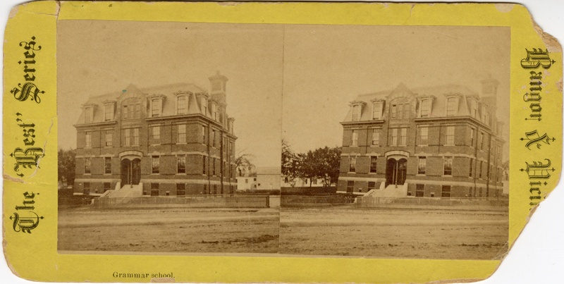 Grammar School, Bangor, circa 1881