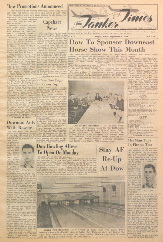 Tanker Times, September 4, 1959