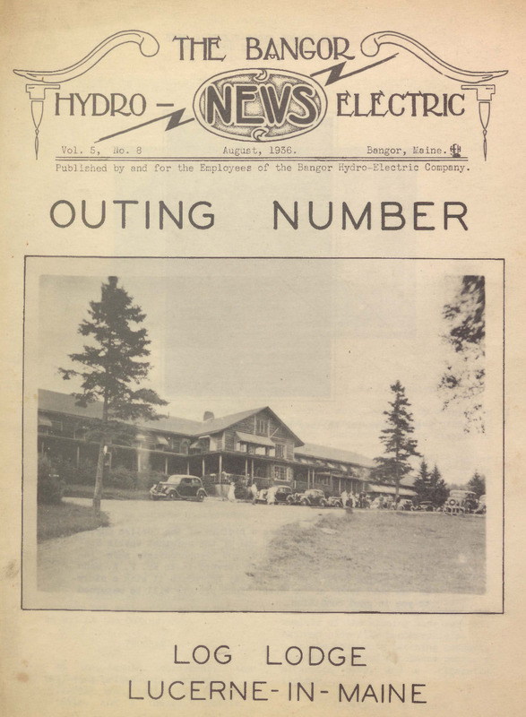 Bangor Hydro-Electric News, August 1936
