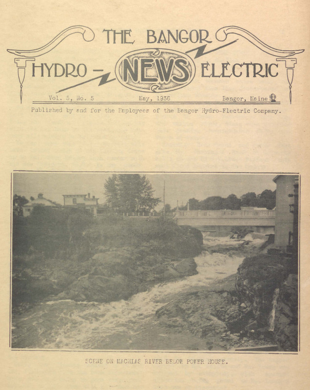 Bangor Hydro-Electric News, May 1936