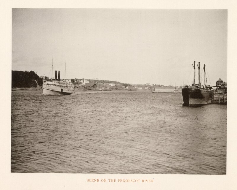Scene on the Penobscot River