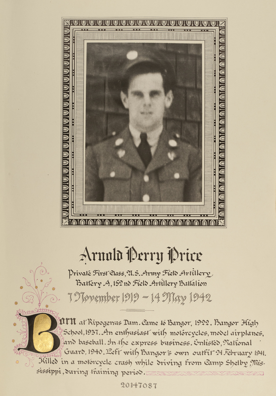 Price, Arnold Perry