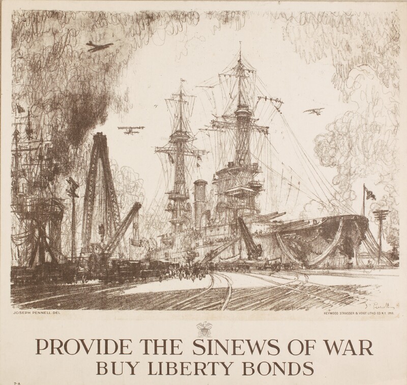 Provide The Sinews Of War -- Buy Liberty Bonds