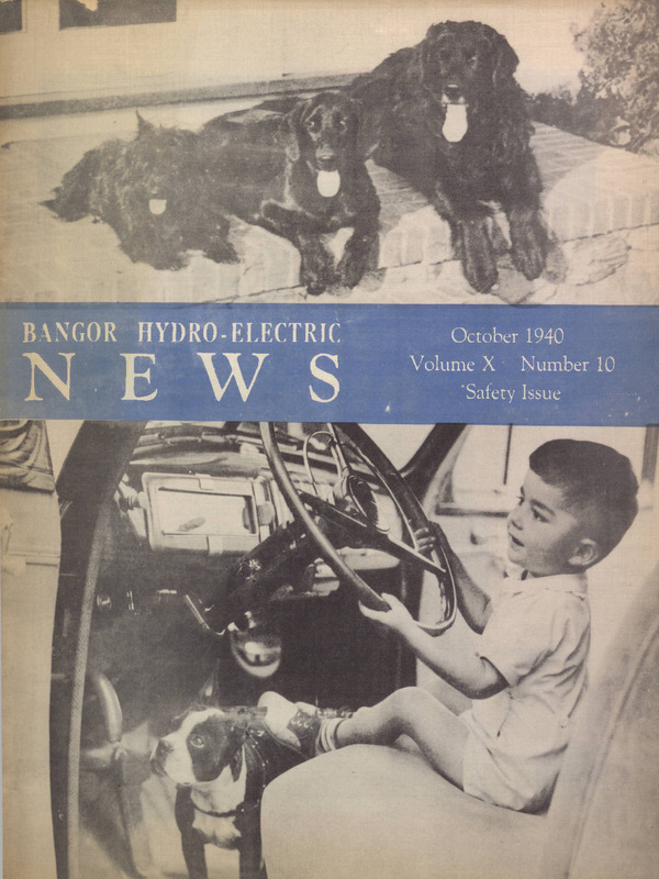 Bangor Hydro-Electric News, October 1940