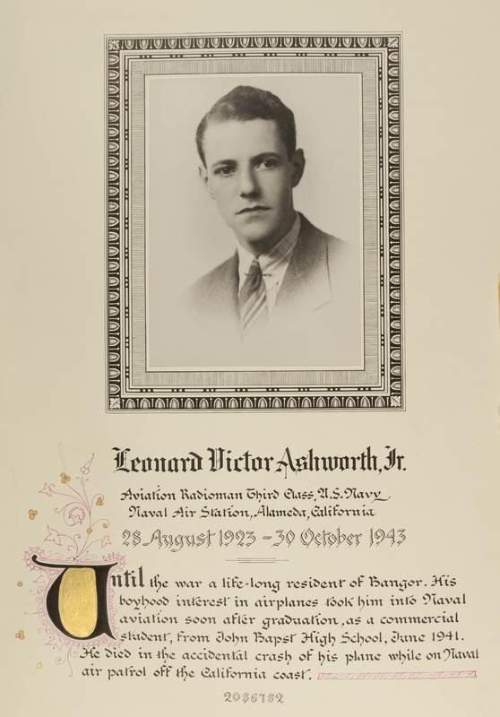 Ashworth, Leonard Victor, Jr.