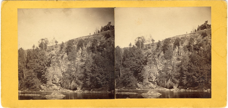 Lover's Leap on the Kenduskeag, Bangor, circa 1870