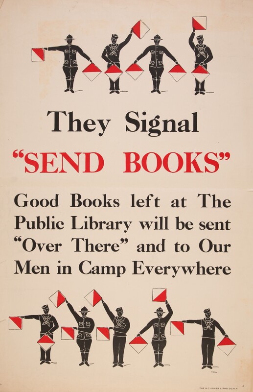 They Signal -- "Send Books"