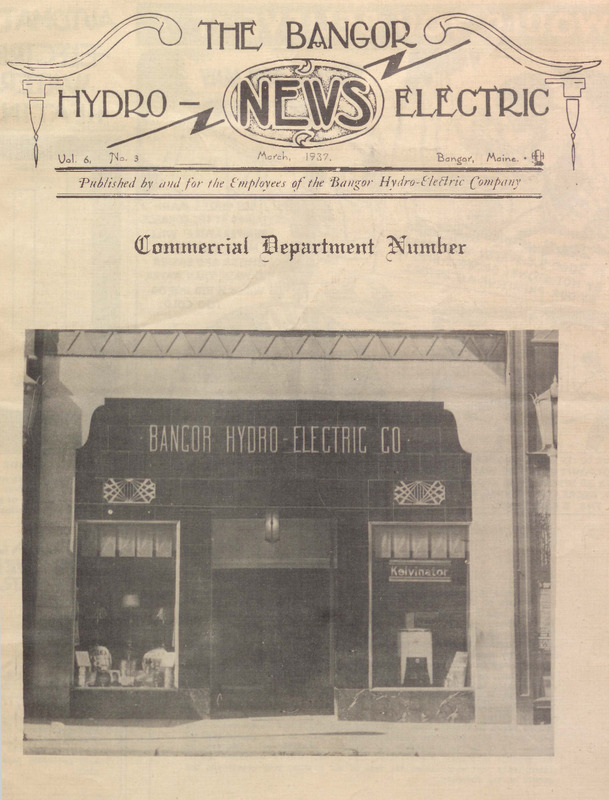 Bangor Hydro-Electric News, March 1937