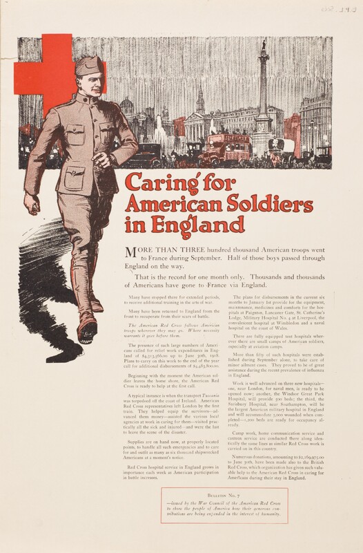 Caring For American Soldiers In England