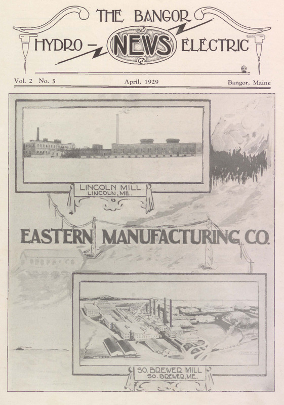Bangor Hydro-Electric News, April 1929