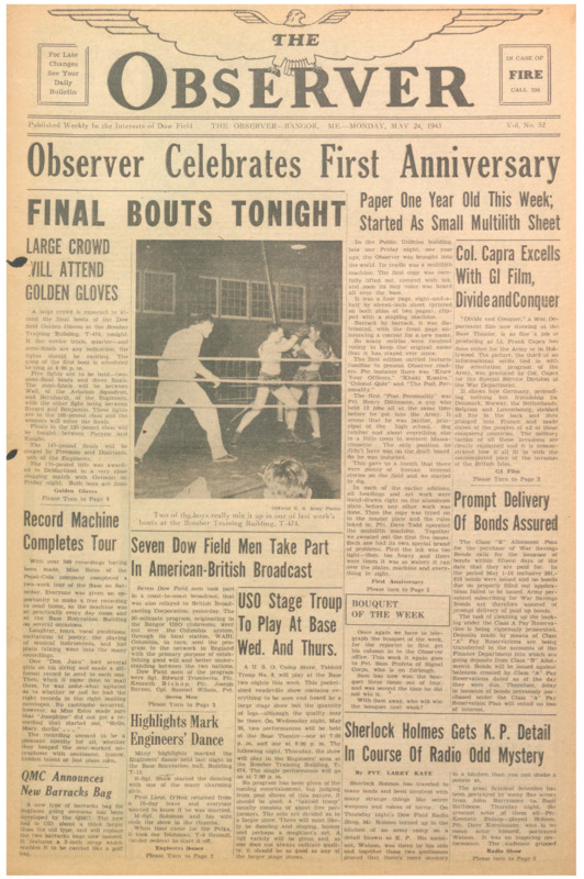 Dow Field Observer, May 24, 1943