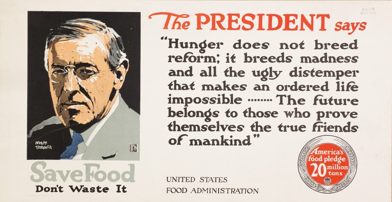 The President Says ... Save Food -- Don't Waste It