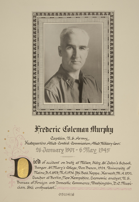 Murphy, Frederic Coleman