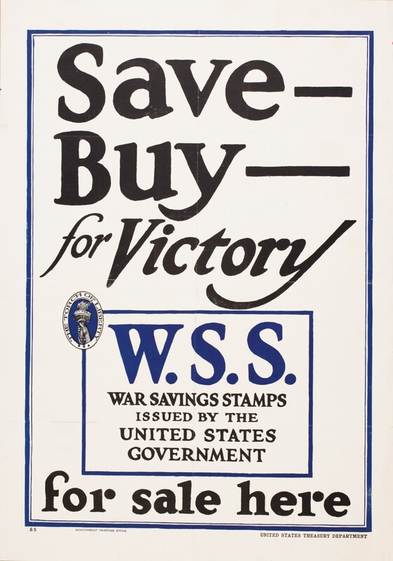 Save -- Buy -- for Victory! -- W.S.S.