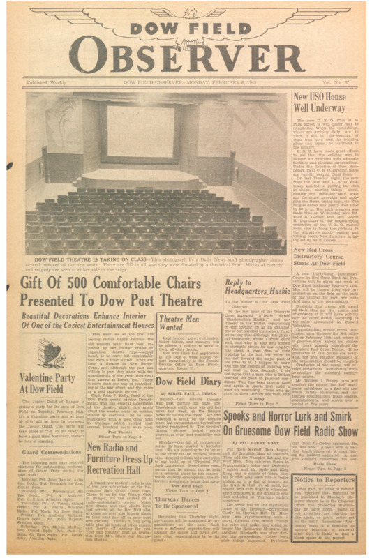 Dow Field Observer, February 8, 1943