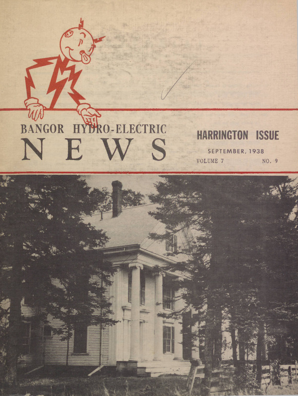 Bangor Hydro-Electric News, September 1938