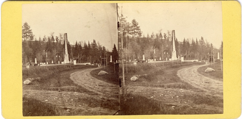 Civil War Memorial, Bangor, circa 1875