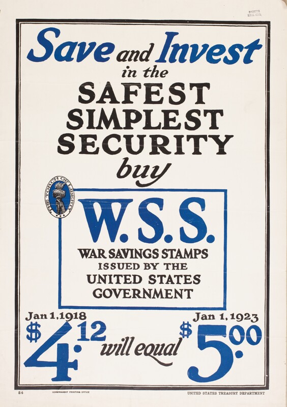 Save and Invest in the Safest Simplest Security -- Buy W.S.S.