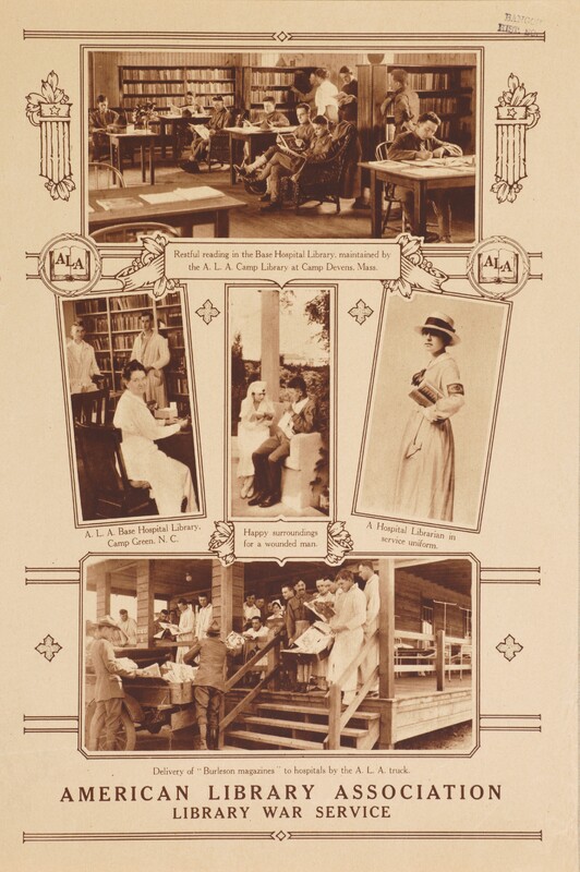 American Library Association -- Library War Service -- "Restful Reading"