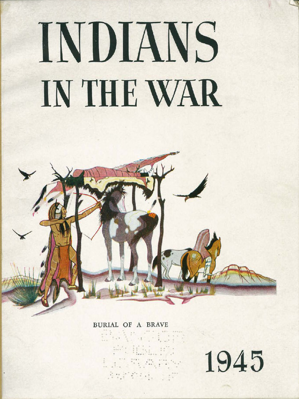 Indians in the War: Burial of a Brave