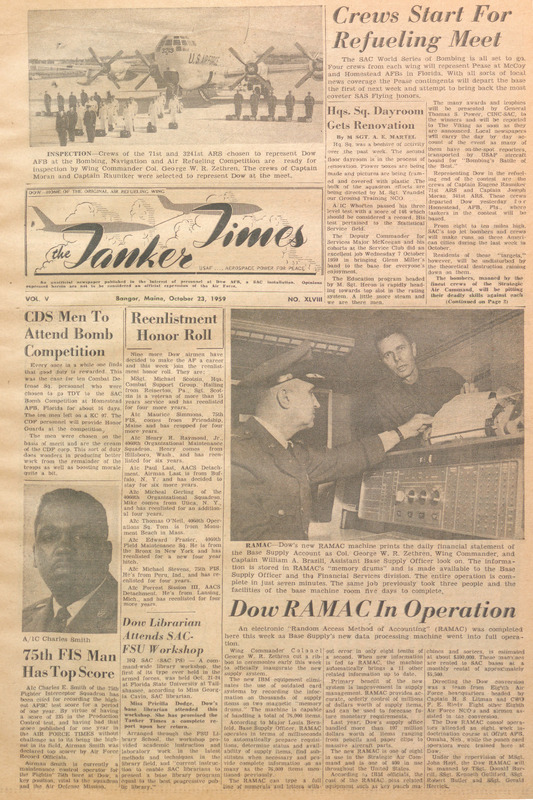 Tanker Times, October 23, 1959