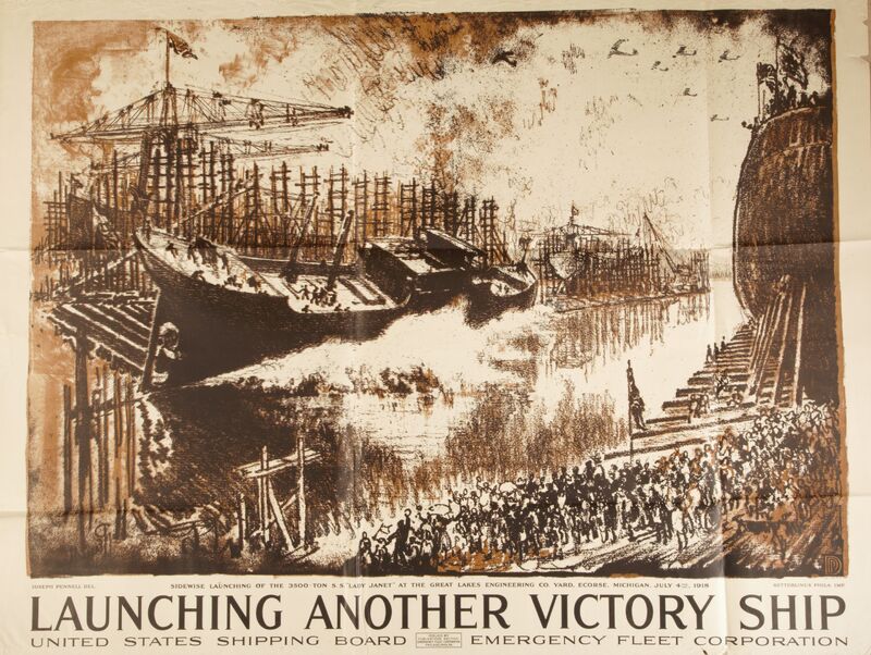 Launching Another Victory Ship
