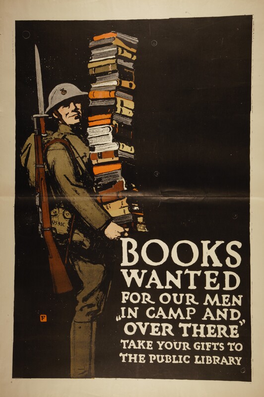 Books Wanted -- For Our Men In Camp And "Over There"