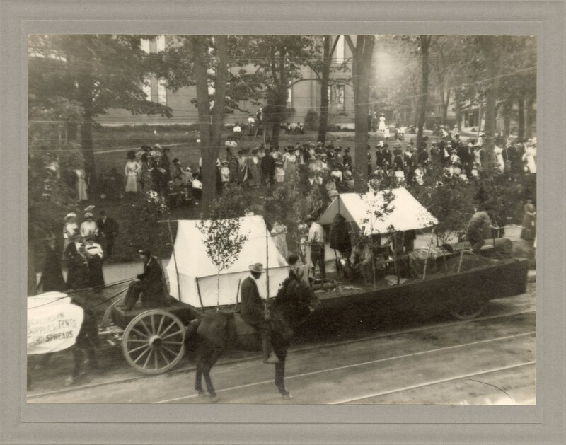 Adams Dry Goods Co. Parade Float