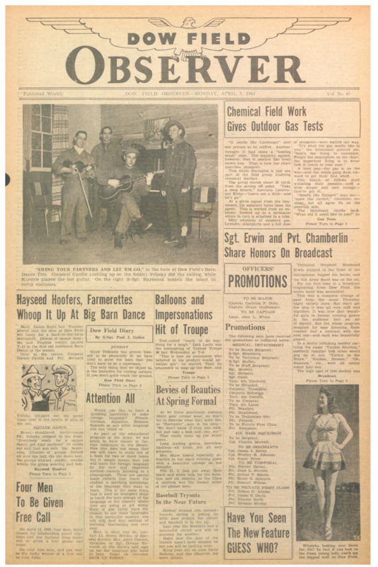 Dow Field Observer, April 5, 1943