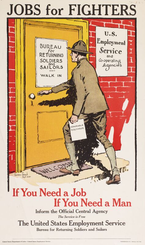 Jobs For Fighters -- If You Need A Job, If You Need A Man