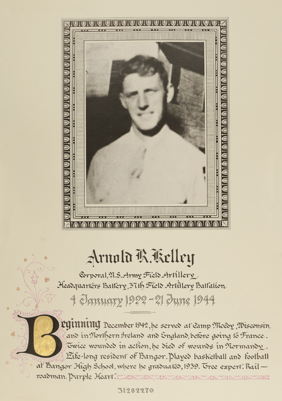 Kelley, Arnold R.