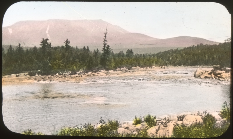 Mt. Katahdin From the West Branch