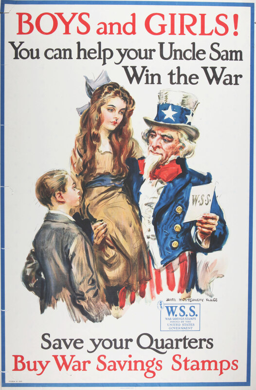 Boys and Girls! You Can Help Your Uncle Sam Win the War
