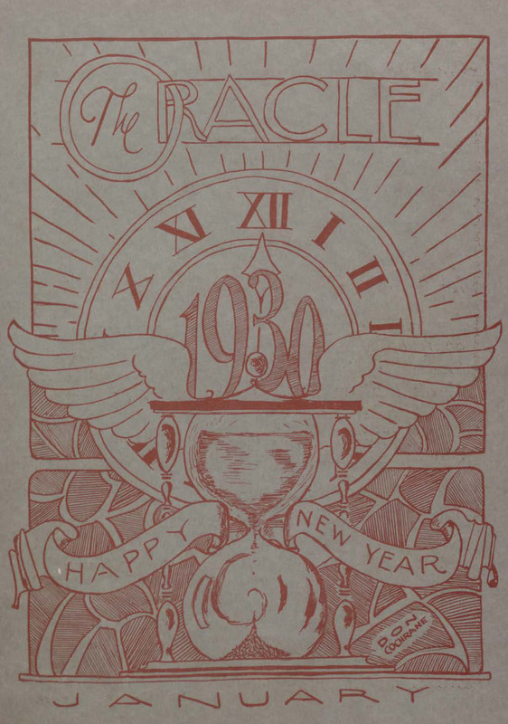 The Oracle, January  1930