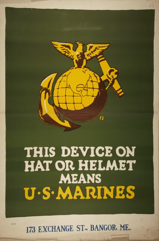 This Device On Hat Or Helmet Means U.S. Marines