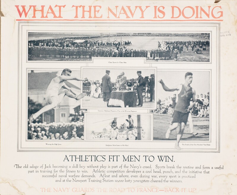 What The Navy Is Doing -- Athletics Fit Men To Win