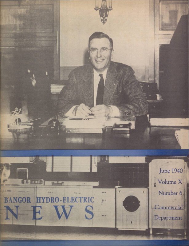 Bangor Hydro-Electric News, June 1940